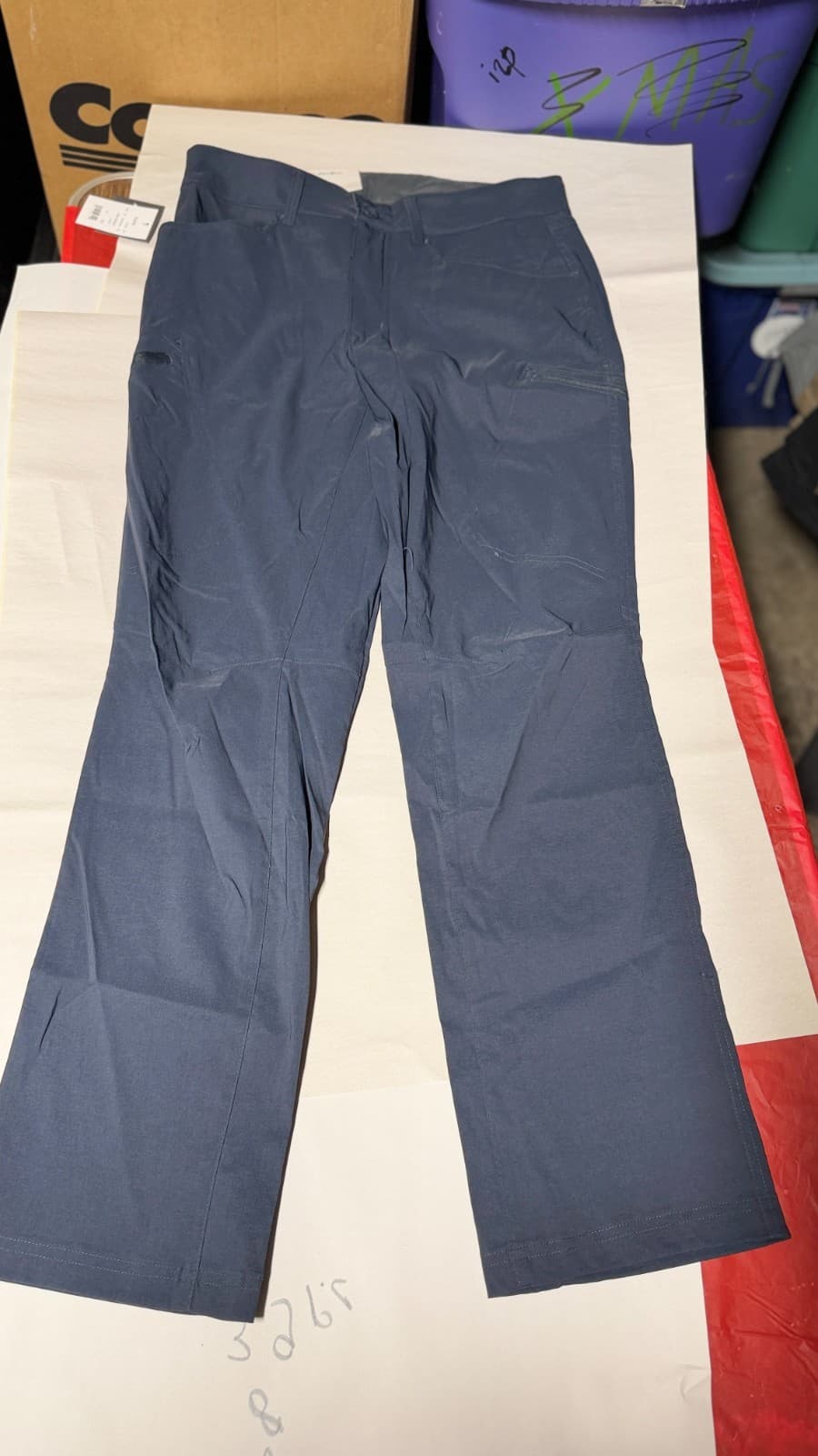 Men’s Pants Set Eddie Bauer 32x32 + Polo 30x32 Navy/Blue Outdoor Chino Lot - Thumbnail 8