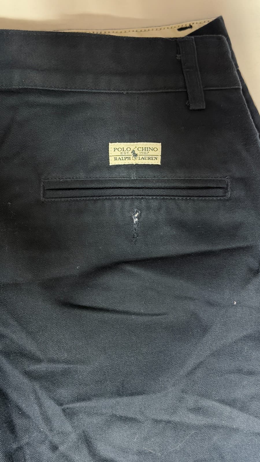 Men’s Pants Set Eddie Bauer 32x32 + Polo 30x32 Navy/Blue Outdoor Chino Lot - Thumbnail 3