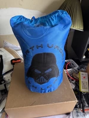 Star Wars Darth Vader Kids Sleeping Bag 30x54in Jay Franco Blue Sack