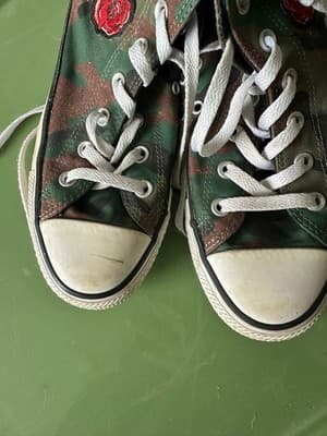 Converse Chuck Taylor All Star Hi Camo Rose Patch Size 6 Mens 8 Womens 162875C - Thumbnail 2