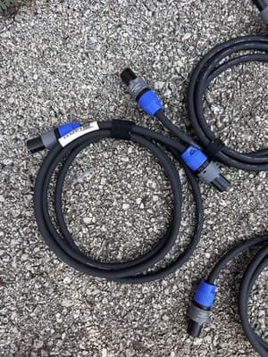 Gepco Pro Speaker Cable w/ Neutrik NF2LC Speakon Connectors – 12AWG - Thumbnail 7