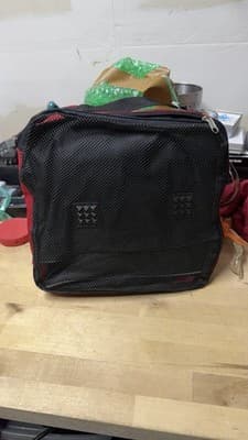 Protege 24” Medium Duffel Bag Red Travel Gym Luggage w/ Carry Strap - Thumbnail 5