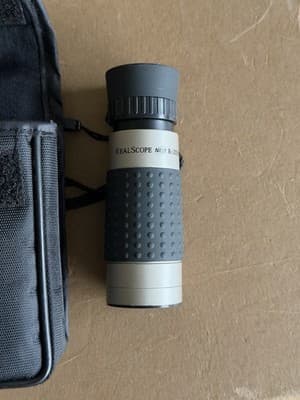 RealScope NEW 8x20EX Compact Monocular with Case - Thumbnail 3