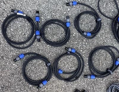 Gepco Pro Speaker Cable w/ Neutrik NF2LC Speakon Connectors – 12AWG - Thumbnail 6