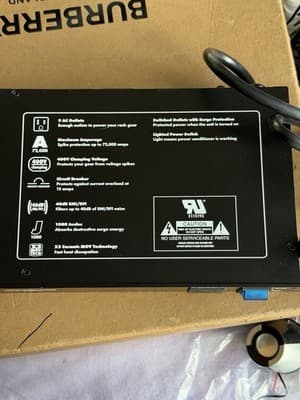 Luxul PC-900 Rackmount PDU 9 Outlet 15A 120V Power Distribution Unit Tested - Thumbnail 7