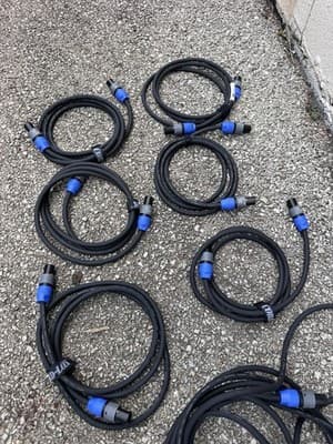 Gepco Pro Speaker Cable w/ Neutrik NF2LC Speakon Connectors – 12AWG - Thumbnail 2