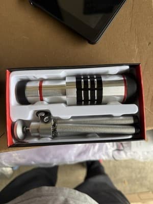 18x Mobile Phone Telephoto Zoom Lens Kit w/ Tripod Universal Clip New - Thumbnail 3
