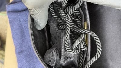 Bottega Veneta Black Intrecciato Satin Clutch Pouch Bag Made in Italy New - Thumbnail 8