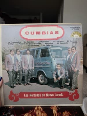 Los Nortenos de Nuevo Laredo "CUMBIAS" Original 1972 Pressing ROVI Lp Record