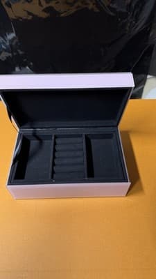 Pink Unicorn Jewelry Box Organizer Glitter Lid Girls Gift Storage Case - Thumbnail 3