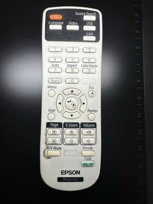 Epson Projector Remote Control – Compatible with PowerLite/EX Series
