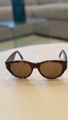 Rare Vintage Valentino Sunglasses Brown Tortoise Italy
