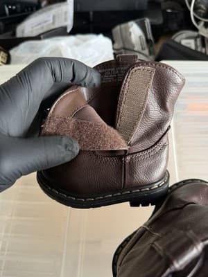 Garanimals Toddler Boys Brown Boots Size 3 (US) – Faux Leather - Thumbnail 7