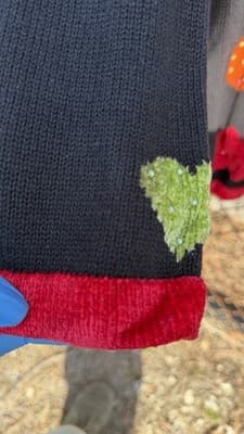 Vintage Heart Cardigan 1X Colorful Beaded Sweater - Thumbnail 4