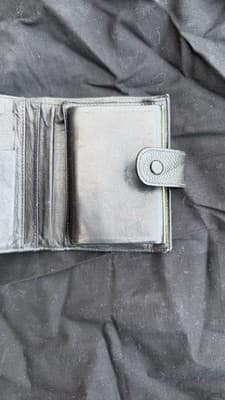 Chanel Black Caviar Leather CC Wallet Coin Purse Compact Wallet Made in Italy - Thumbnail 9