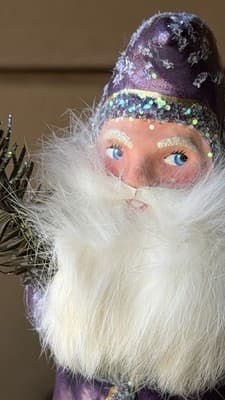 Christopher Radko 1994 Paper Mache Santa Figure 58/600 Germany - Thumbnail 9