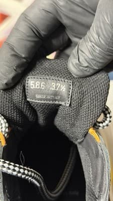 Prada Sneakers Milano Chunky Black Yellow EU 37.5 Made in Italy - Thumbnail 12