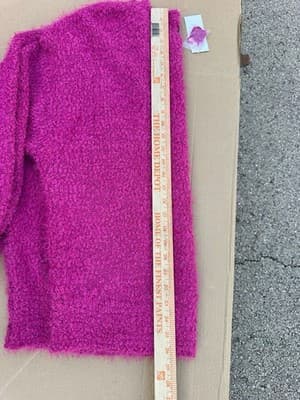 G by Giuliana Pink Eyelash Knit Sweater XL NWT - Thumbnail 4