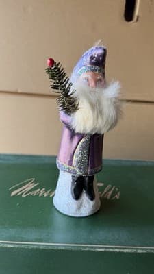 Christopher Radko 1994 Paper Mache Santa Figure 58/600 Germany - Thumbnail 2