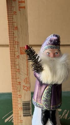 Christopher Radko 1994 Paper Mache Santa Figure 58/600 Germany - Thumbnail 12