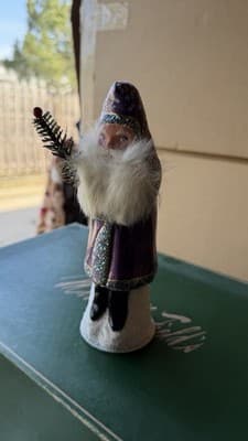 Christopher Radko 1994 Paper Mache Santa Figure 58/600 Germany - Thumbnail 4