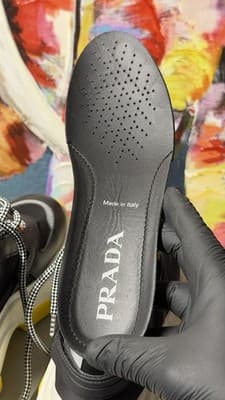 Prada Sneakers Milano Chunky Black Yellow EU 37.5 Made in Italy - Thumbnail 17