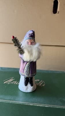 Christopher Radko 1994 Paper Mache Santa Figure 58/600 Germany