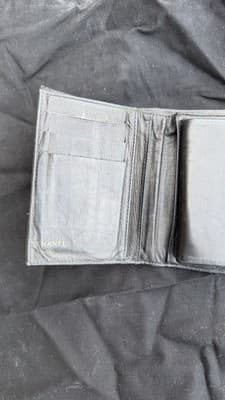 Chanel Black Caviar Leather CC Wallet Coin Purse Compact Wallet Made in Italy - Thumbnail 7