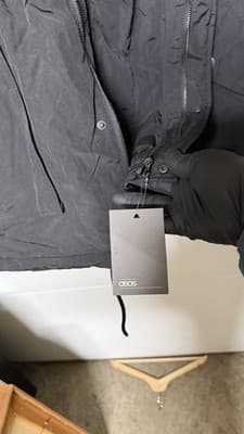 ASOS Black Padded Parka Jacket Men’s XXL Hooded Winter Coat - Thumbnail 8
