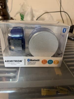Armitron Bluetooth Wireless Speaker & Digital Watch Set – New in Box - Thumbnail 8