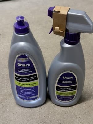 Shark Carpet Cleaner Set Pretreater Used + Low Moisture Cleaner New Sealed - Thumbnail 6