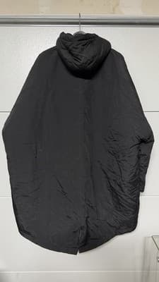ASOS Black Padded Parka Jacket Men’s XXL Hooded Winter Coat - Thumbnail 5