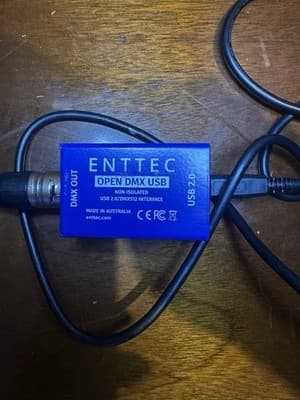ENTTEC Open DMX USB 2.0 Interface – Non-Isolated DMX512 Controller - Thumbnail 3
