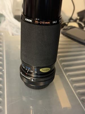 Kiron 70–210mm f/4.5 Macro Zoom Lens– Kino Precision Japan –Vintage Manual Focus - Thumbnail 6