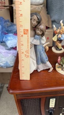 Lladro Mother & Daughter Figurine Spain 1986 AS IS Repair Restoration - Thumbnail 10