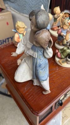 Lladro Mother & Daughter Figurine Spain 1986 AS IS Repair Restoration - Thumbnail 6