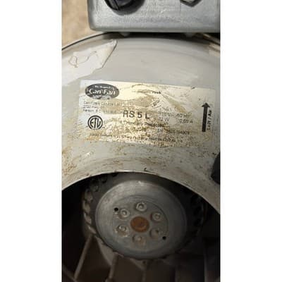 Can-Fan RS 5 L Inline Centrifugal Fan 115V 72W 5 Inch Exhaust Ventilation - Thumbnail 7