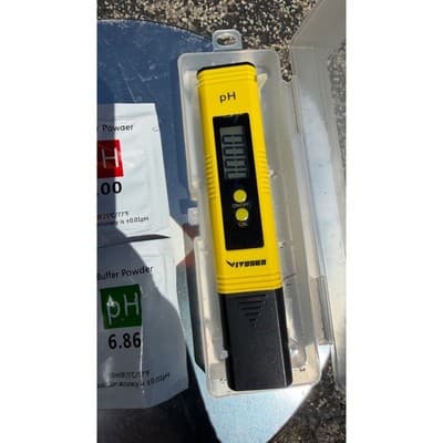 VIVOSUN Digital pH Meter High Accuracy Water Tester Pen 0.01 pH Resolution Yello - Thumbnail 5