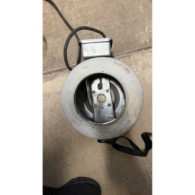 Can-Fan RS 5 L Inline Centrifugal Fan 115V 72W 5 Inch Exhaust Ventilation