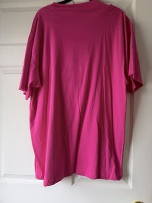 Disney Minnie Mouse Pink T-Shirt L/XL Graphic Tee Cotton Cute Casual - Thumbnail 7