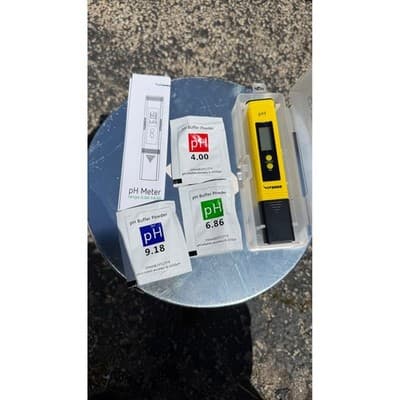 VIVOSUN Digital pH Meter High Accuracy Water Tester Pen 0.01 pH Resolution Yello - Thumbnail 2