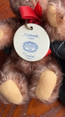 Steiff Goebel M.I. Hummel Little Maestro Teddy Bear 01636 Millennium 2000 - Thumbnail 11