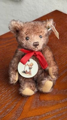 Steiff Goebel M.I. Hummel Little Maestro Teddy Bear 01636 Millennium 2000 - Thumbnail 5