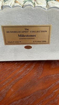 Goebel Hummelscapes Milestones Clock 1011-D Limited Edition 1999 - Thumbnail 6