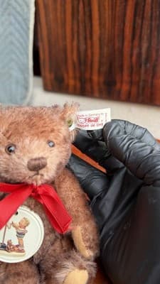 Steiff Goebel M.I. Hummel Little Maestro Teddy Bear 01636 Millennium 2000 - Thumbnail 3