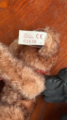 Steiff Goebel M.I. Hummel Little Maestro Teddy Bear 01636 Millennium 2000 - Thumbnail 9