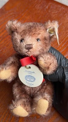 Steiff Goebel M.I. Hummel Little Maestro Teddy Bear 01636 Millennium 2000 - Thumbnail 12