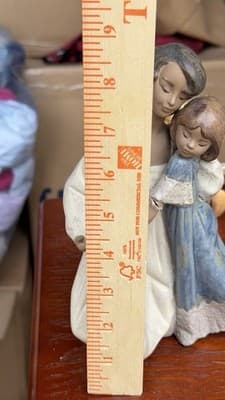 Lladro Mother & Daughter Figurine Spain 1986 AS IS Repair Restoration - Thumbnail 9