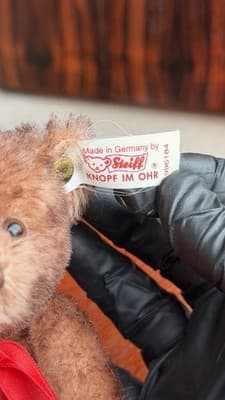 Steiff Goebel M.I. Hummel Little Maestro Teddy Bear 01636 Millennium 2000 - Thumbnail 4