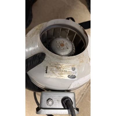 Can-Fan RS 5 L Inline Centrifugal Fan 115V 72W 5 Inch Exhaust Ventilation - Thumbnail 6